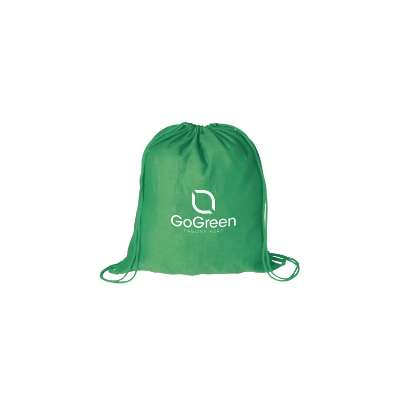 bolsa mochila Bass de algodón con cordones makito, mochila económica
