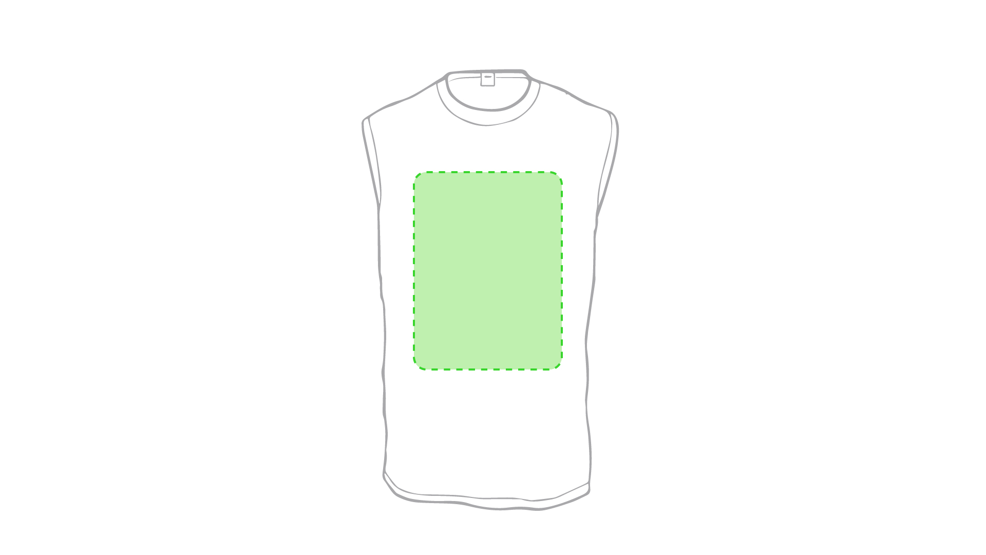 Zona impresion camiseta